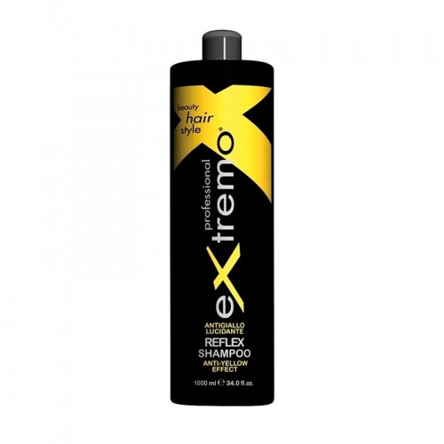 Шампунь Extremo Anti-Yellow Effect Reflex Shampoo з aнтижoвтим eфeктом  (EX415) 1000 мл 