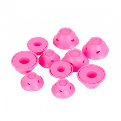 Бігуді силіконові Hair Magic Curler "Грибочки" для завивки волосся (10 шт)