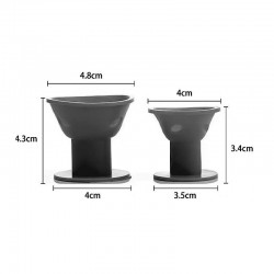 Бігуді силіконові Hair Magic Curler "Грибочки" для завивки волосся (10 шт)