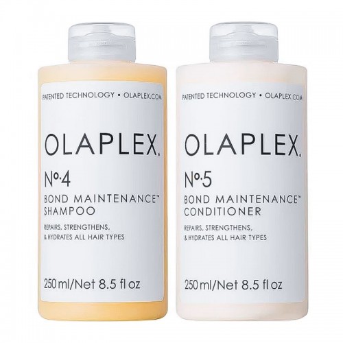 Набір Olaplex Bond Maintenance No.4&No.5 шампунь та кондиціонер для всіх типів волосся, 2х250 мл