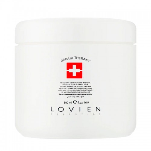 Маска для відновлення сухого та пошкодженого волосся Lovien Essential Repair Therapy Intensive Restructuring Mask, 500 мл 