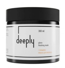 Глянцева маска для волосся deeply gloss finishing mask 300 мл