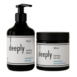 Набір Deeply Hydrating DUO шампунь та маска для зволоження сухого волосся, 300/250 мл