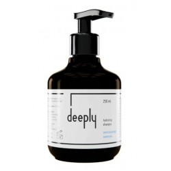 Набір deeply для інтенсивного зволоження сухого пошкодженого волосся шампунь hydrating, маска restoring та спрей 10 у 1 protecting hair spray 300/250/200 мл