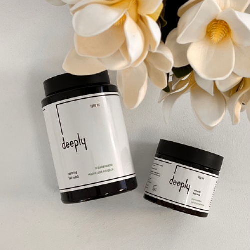 Відновлююча маска для волосся deeply restoring hair mask 300 мл