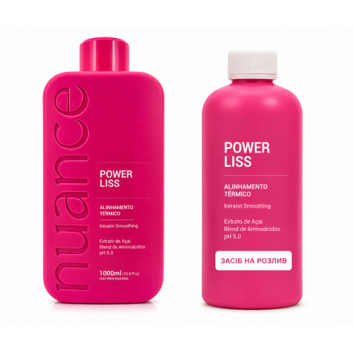 Кератин для волосся (крок 2) Nuance Power Liss 500 г (розлив)