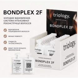 Набір BONDPLEX 2F Triology DUO для інтенсивної реконструкції пошкодженого волосся, 15 мл / 20 шт