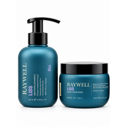 Набір Raywell B.io LISS Smoothing DUO шампунь і маска для розгладжування пухнастого волосся, 275+245 мл