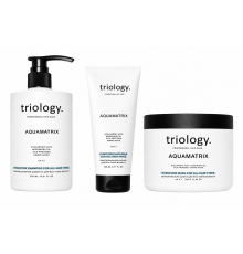 Набір TRIO Triology AquaMatrix для глибокого зволоження волосся, 500/330/200 мл