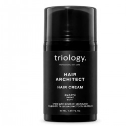 Незмивний крем Triology Hair Architect Hair Cream для блиску, гладкості та шовковистості волосся, 50 мл