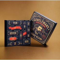 Подарунковий чоловічый набір адвент календар Gentleman’s Calendar Barber Blend, 12 засобів