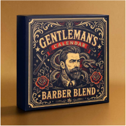 Подарунковий чоловічый набір адвент календар Gentleman’s Calendar Barber Blend, 12 засобів
