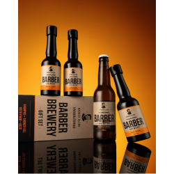 Подарунковий набір BARBER BREWERY для справжніх чоловіків 330/3х230 мл