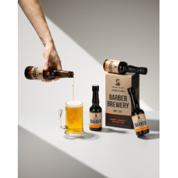 Подарунковий набір BARBER BREWERY для справжніх чоловіків 330/3х230 мл