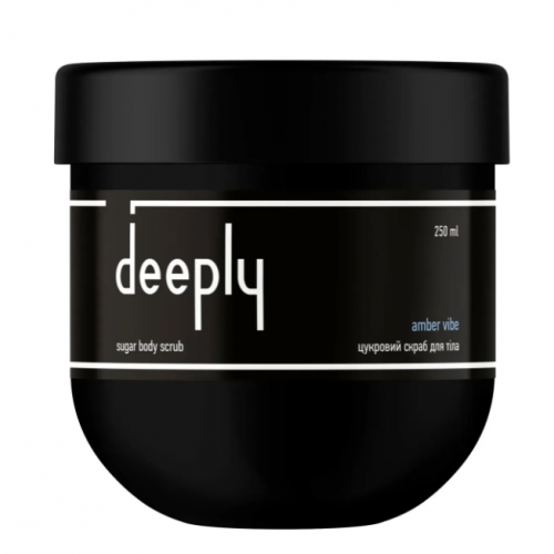 Цукровий скраб для тіла deeply Amber Vibe Sugar Body Scrub, 250 мл