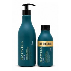 Шампунь Raywell B.io LISS Smoothing Shampoo With Ribes Complex для розгладження пухнастого волосся (RR651), 500 г розлив