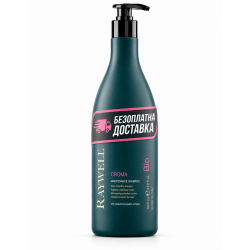 Шампунь Raywell BIO CROMA Shampoo для захисту кольору фарбованого волосся (RR605), 1000 мл