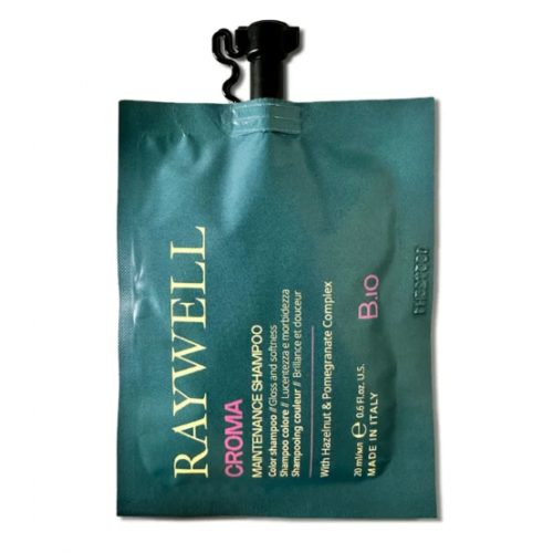 Шампунь Raywell BIO CROMA Shampoo для захисту кольору фарбованого волосся (RR615), 20 мл
