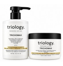 Зміцнювальний набір Triology Trichomax DUO шампунь і маска для запобігання ламкості і випадіння волосся, 500+330 мл