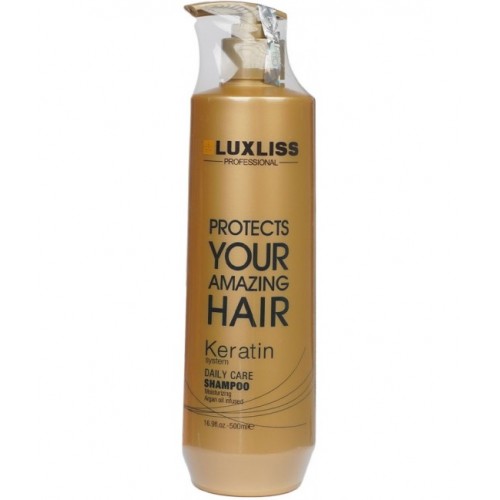 Luxliss Keratin Daily Care Shampoo 500 мл | Шампунь з кератином