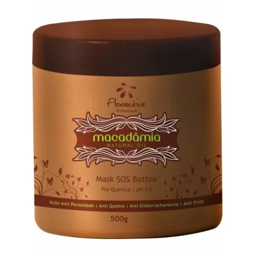 Маска Floractive Macadamia Mask для інтенсивного відновлення пошкодженого волосся