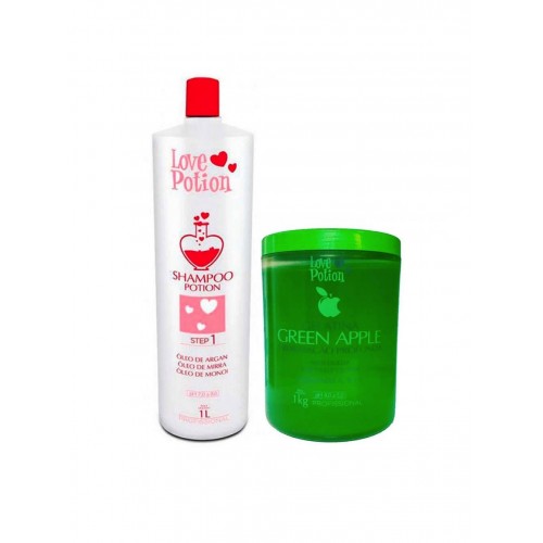 Набір колагену Love Potion Gelatina Green Apple