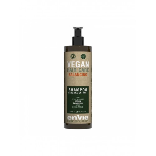 Балансуючий шампунь Envie Vegan Balancing Shampoo Bardana Extract для жирної шкіри голови з екстрактом реп'яха (EN853) 250 г (розлив)