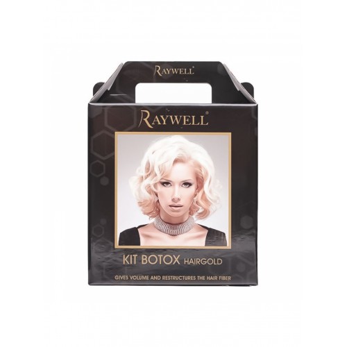 Набір для відновлення волосся Raywell Botох Hairgold Kit 3x150 мл заводська тара